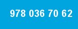 978 036 70 62